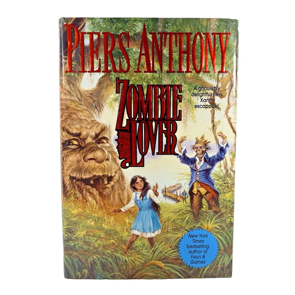 Zombie Lover by Piers Anthony Vintage 1998 Tor First Edition Hardback Unread